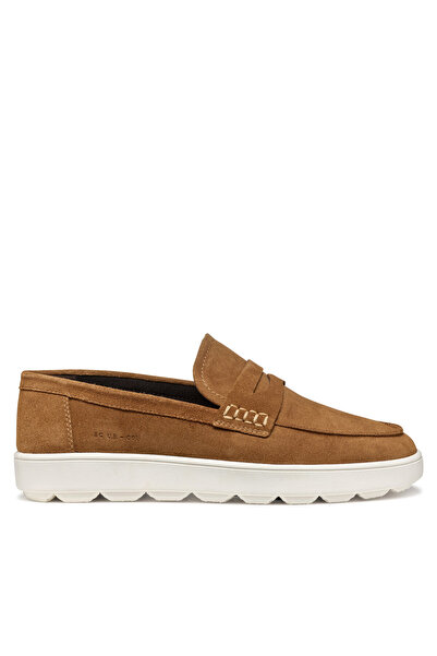 Geox Ανδρικά Μοκασίνια καφέ GEOX-U55GPD-00022 C6018