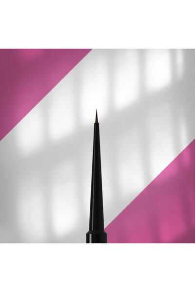 STALEKS Kapaklı Sentetik İnce Uçlu Nail Art Liner Çizim Fırçası 5mm NBE-02