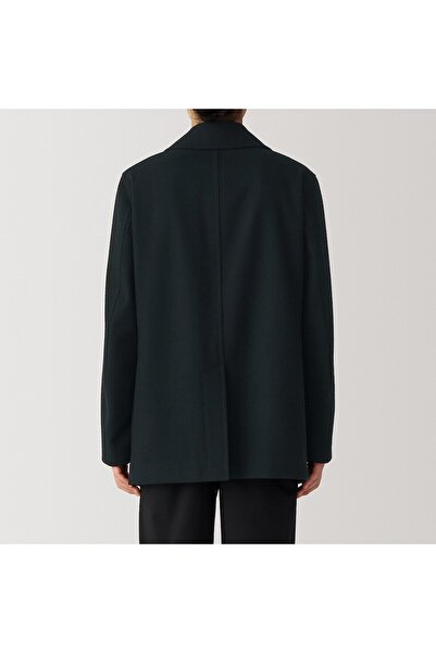Muji Wool Blend Pea Coat
