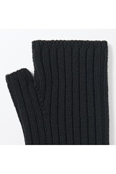 Muji Merino Wool Ribbed Arm Warmers