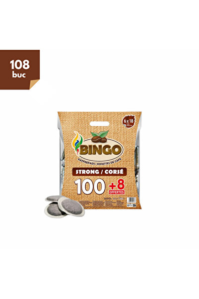 faby shop Cafea Pad Bingo Strong 100+8buc