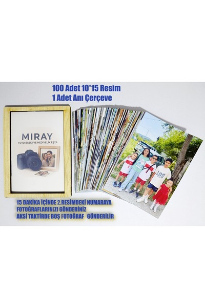 100 ADET FOTOĞRAF-RESİM