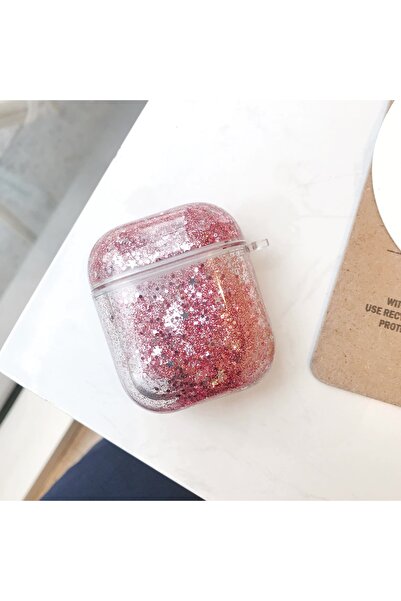 bbtech Apple AirPods 1 and 2. Water Glitter Silicone Earphone Case Compatible...