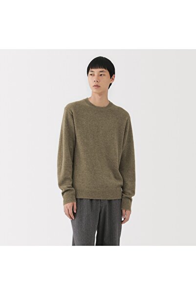 Muji Washable Mid-Gauge Crew Neck Sweater