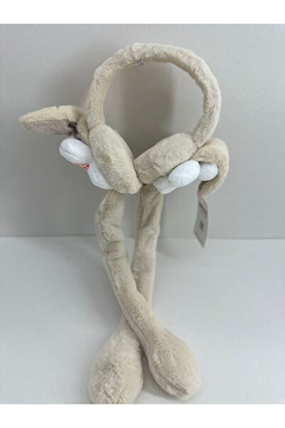 Recos Children's Plush Figure with Moving Ears and Moving Sound Winter Earmuf...