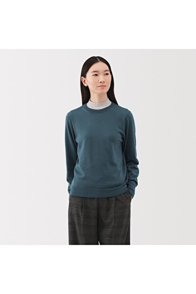 Muji Washable High-gauge Crew Neck Sweater