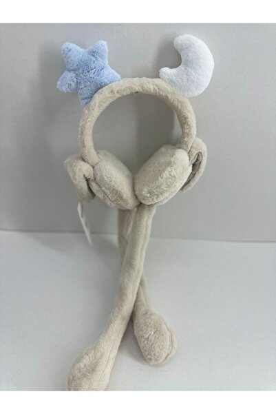 Recos Children's Plush Figure with Moving Ears and Moving Sound Winter Earmuffs New Season