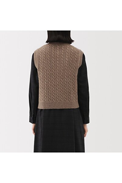 Muji Andes Wool Blended Vest