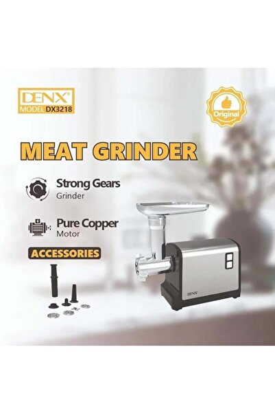 Denx Electric Meat Grinder DX3218 – Power and Efficiency