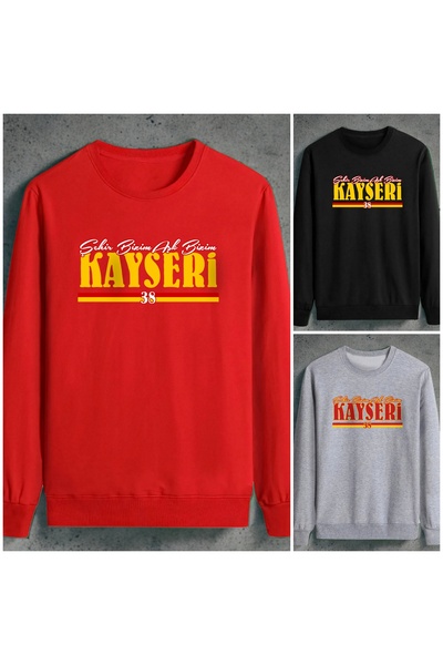 SARI КАЙСЕРИ СИТИ НАШАТА ЛЮБОВ НАШАТА ТЕМА СВИТШОРТ