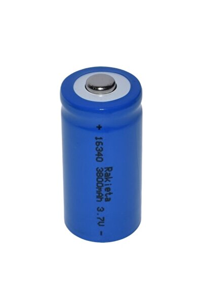 Stone Acumulator 16340 Rakieta Stone® Li-Ion 3800mAh, 3.7v, Albastru