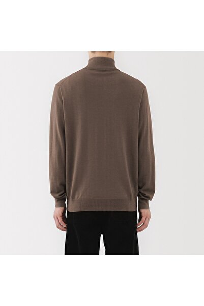 Muji Washable High-Gauge High Neck Sweater