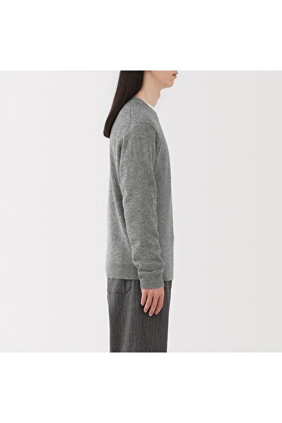 Muji Washable Mid-Gauge Crew Neck Sweater