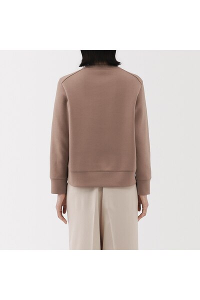 Muji Double Knitted Crew Neck Sweatshirt