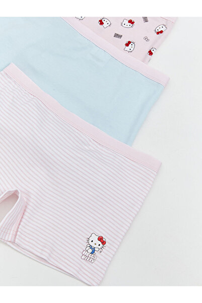 LC Waikiki Hello Kitty Printed Girl's Boxer 3-Pack