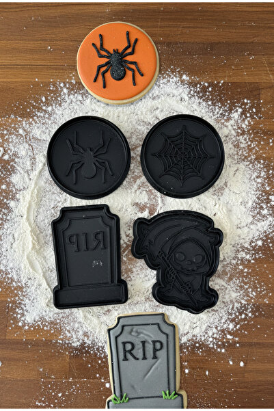 To Design Lab Halloween - Halloween Themed Cookie Mold Set of 4