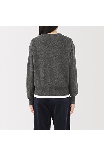 Muji Washable Mid-Gauge Crew Neck Sweater