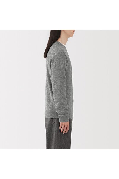 Muji Washable Mid-Gauge Crew Neck Sweater