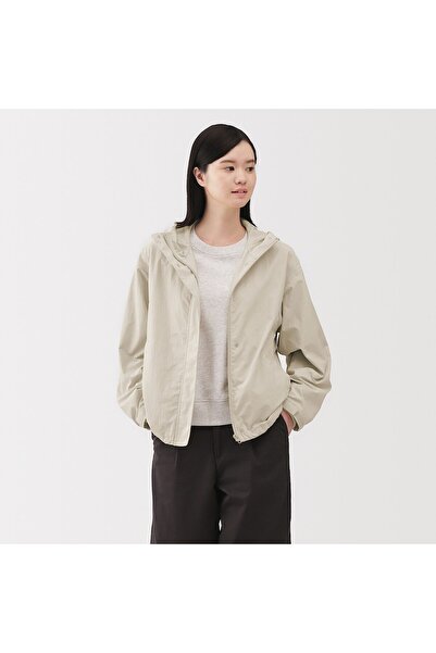 Muji Water Repellent UV Protection Pocketable Hooded Jacket