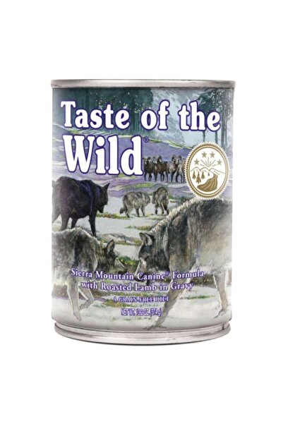 Taste of the Wild Hrană umedă pentru câini Sierra Mountain, miel, 12x390g