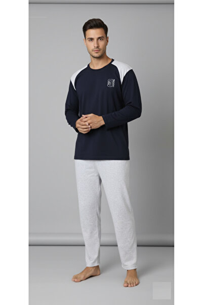 embody Men's cotton long pyjamas, men's cotton long pyjamas, large size with ...