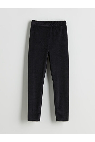 LC Waikiki Κοριτσίστικα κολάν LCW ECO με ελαστική μέση από βελούδο