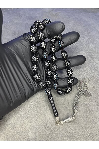 Mos Tespih Master Craftsmanship High-End Embroidered Collectible Kuka Prayer Beads