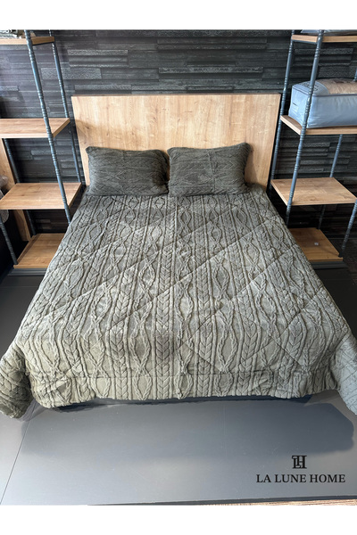 la lune home Welsoft Peluş Uyku Seti 220x240 – Orta Dolgu Keçe – 2 Yastık Kıl...