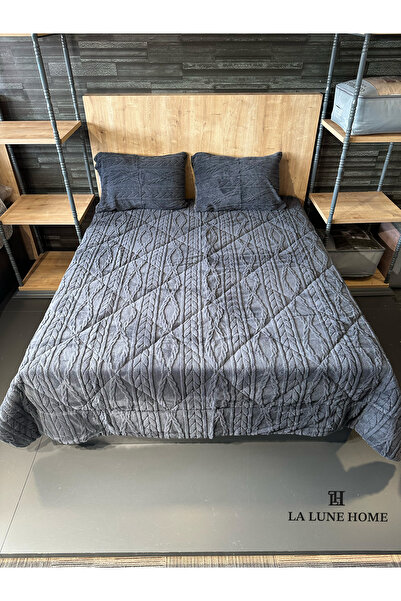 la lune home Welsoft Peluş Uyku Seti 220x240 – Orta Dolgu Keçe – 2 Yastık Kıl...