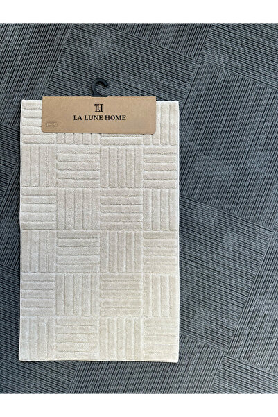 la lune home PETEK KARE PAMUKLU KLOZET TAKIMI