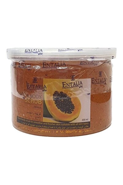 ENTALIA مقشر البابايا لتبييض الوجه والجسم