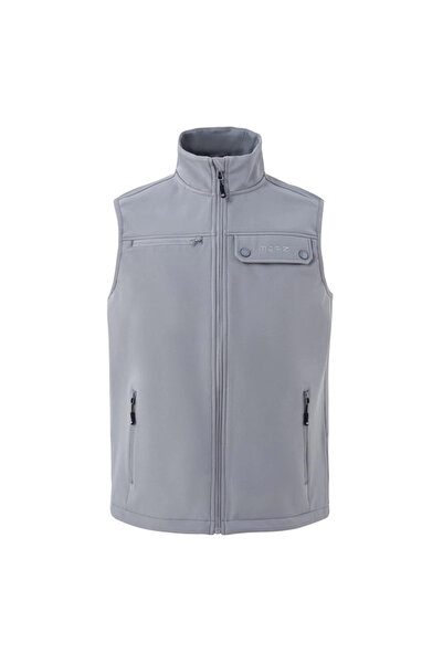 MOFIZ Vestă termică ușoară și respirabilă, cu fermoar și buzunare pentru acti...