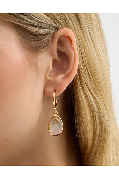 Accessorize STONE SHORT DROP White