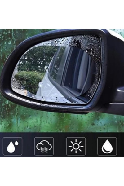 BALCI HEDİYELİK Vehicle Mirror Rain Slider and Glass Anti-Fog Film