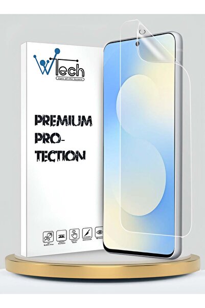 Wtech سامسونج جالكسي S25 FE 5G 2025 غشاء هيدروجيل رقيق ومرن - شفاف
