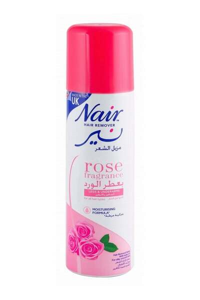Nair بخاخ إزالة الشعر بالورد 200 مل