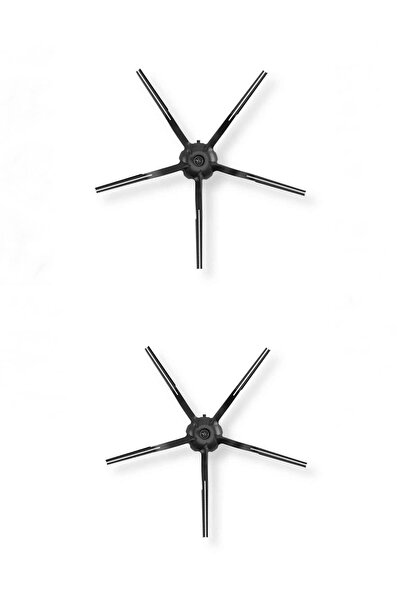 Rovexa 2 μαύρες πλαϊνές βούρτσες συμβατές με Roborock S5 Max