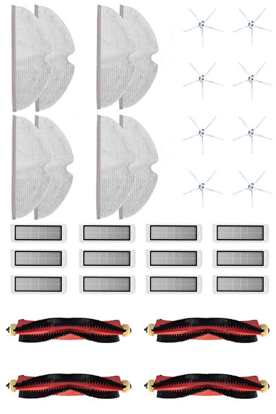 Rovexa Kit de viață de 12 luni compatibil Roborock S6/S6 Pure
