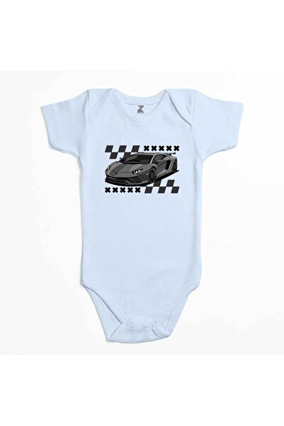 CrowsGate بدلة أطفال من لامبورغيني هوراكان باللون الأزرق