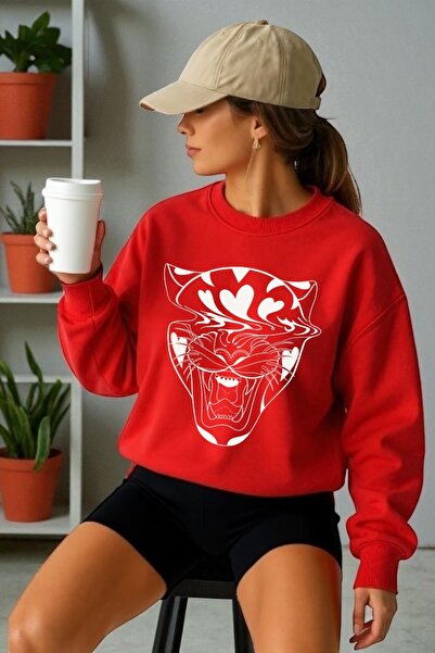 ArtYus Unisex dukserica sa dugim rukavima i tigrovim printom Štampano okrugla...