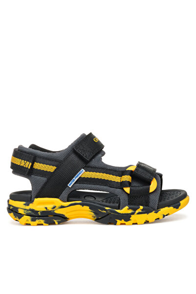 Geox Σανδάλια για αγόρια μαύρα GEOX-J450RE-01411 C0054 M