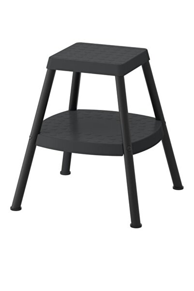 IKEA Haddarp basamaklı tabure siyah-gri