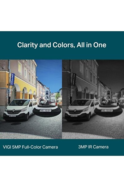 TP-LINK Vonkajšia infračervená bullet kamera TP-Link VIGIC350I (4 mm), obrazový snímač: CMOS 1/2,7"", objektív 4 mm, f/1,6, počasie