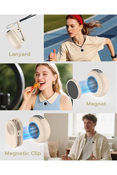 TNW Wireless Lavalier Microphone for iPhone/Android, A36 Mini Mic with Noise Cancellation, 2in1 Clip