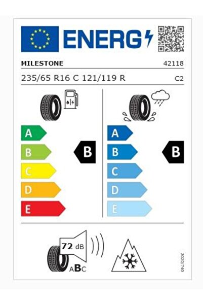 Milestone 235/65R16 C TL 121/119R12PR WINTIDE