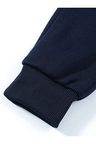 Baxia KıZ Çocuk BUTTERFLY BaskıLI Kapşonlu Hırka Sweatshirt FERMUARLI LACİVERT RENK