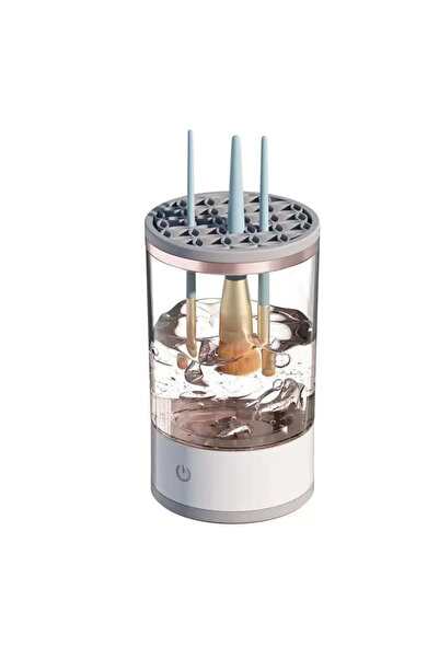 OEM Makeup Brush Cleaner,Washes multiple brushes simultaneously, Dries, Ideal Make-up Artists, White