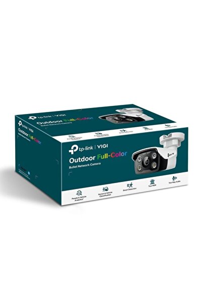TP-LINK Venkovní IR bullet kamera TP-Link VIGIC350I (4 mm), obrazový snímač: CMOS 1/2,7", objektiv 4 mm, f/1,6, počasí