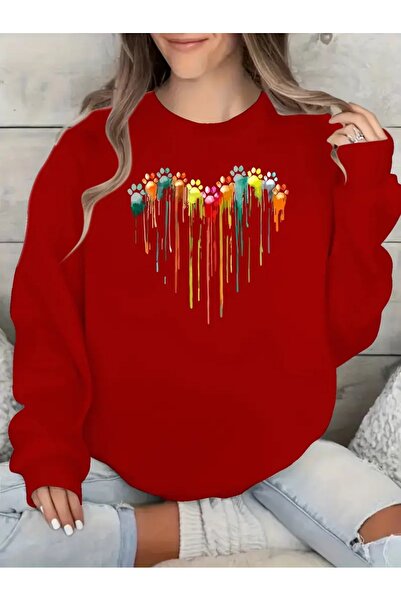 SVART WEAR Печатно велосипедно яке с три нишки Шерпа