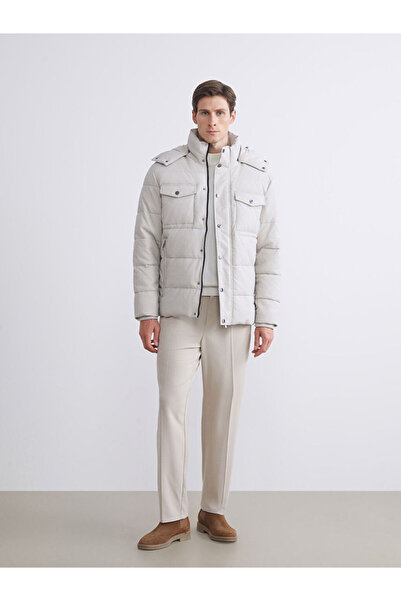 LC Waikiki Standard Mold Hooded Men's Coat